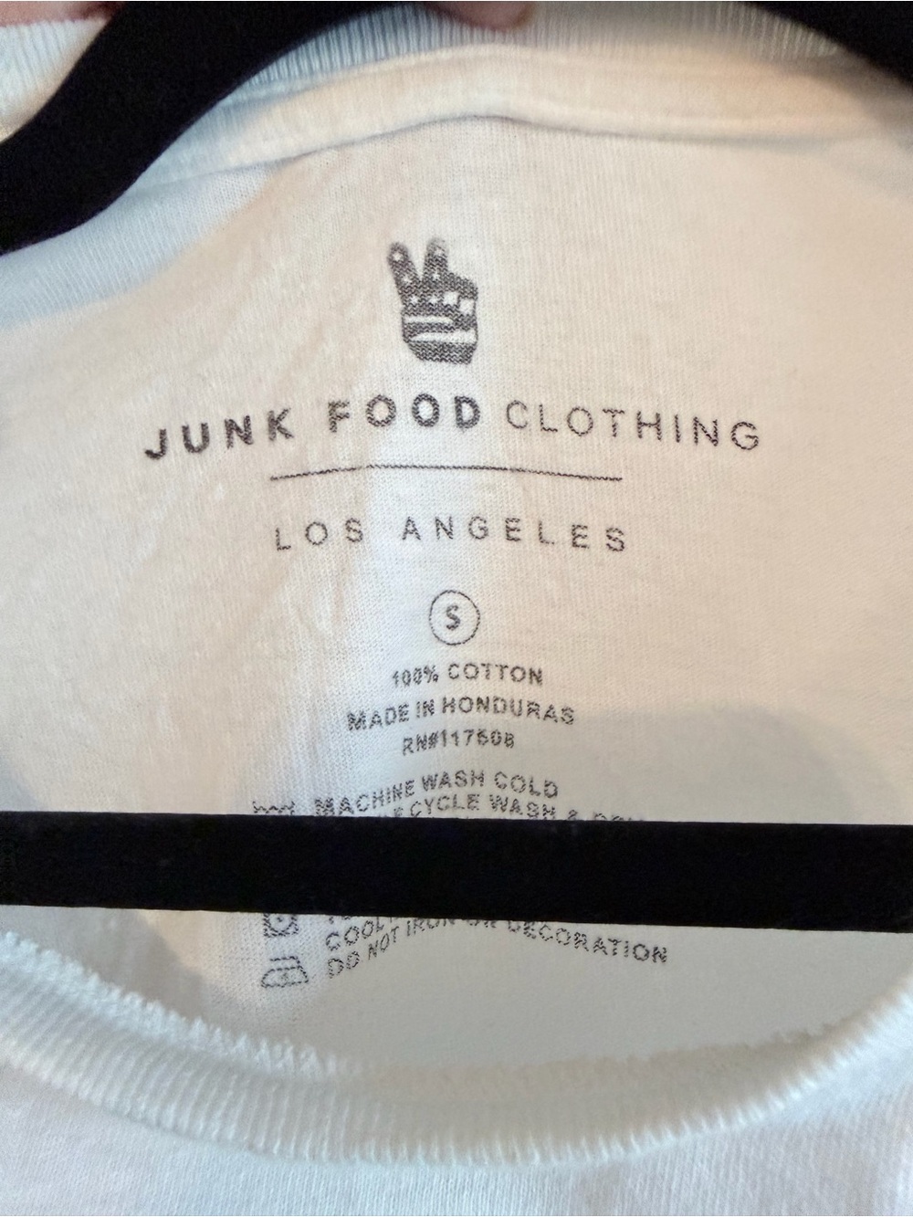 Junk Food Clothing White Minnie & Mickey Rainbow Graphic Tee - Picture 2 of 2